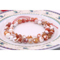 DIY Gemstone Agate Loose Strand 6 8 10 12mm Facted Natural Agate Slices